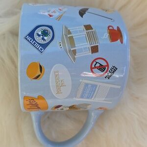Blue Gilmore Girls Mug Coffee Tea Hot Cold Lukes Diner Stars Hollow